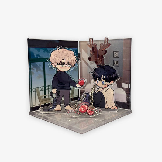 A Tree Without Roots Villa De Hee-seo Diorama Collectible Figure Display Set