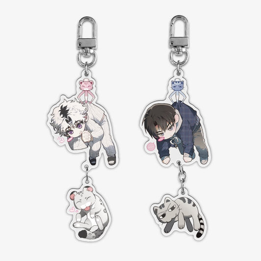 Hold Over You Claw Machine Keyring Set - Official Webtoon Collectible