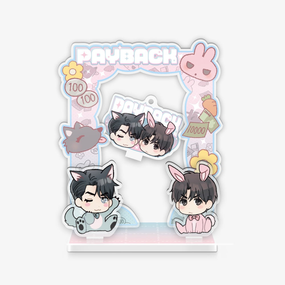 Payback Multi Acrylic Stand Set Collectible Character Display Standees