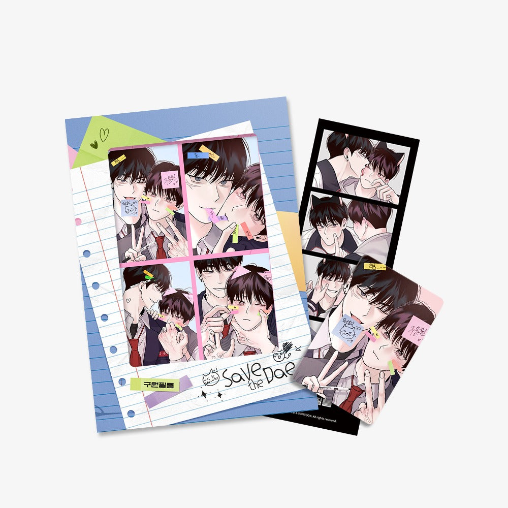 Ghostly Vendetta Webtoon Collectible Film Photo Strip Package - Premium Edition