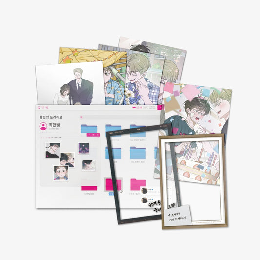 Pond Where Flowers Fall Family Photo Folder Package Official Webtoon Merch
