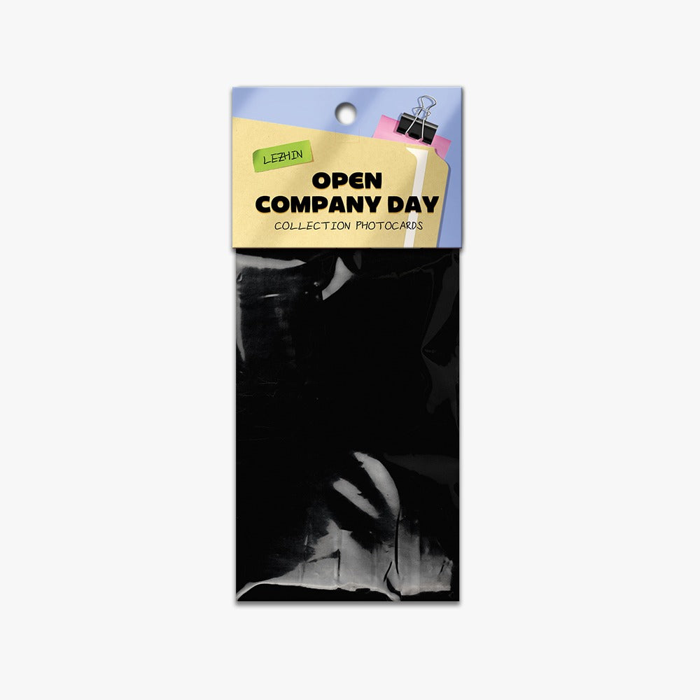 Exclusive Official LEZHIN B Collection Photo Cards - OPEN COMPANY DAY Set