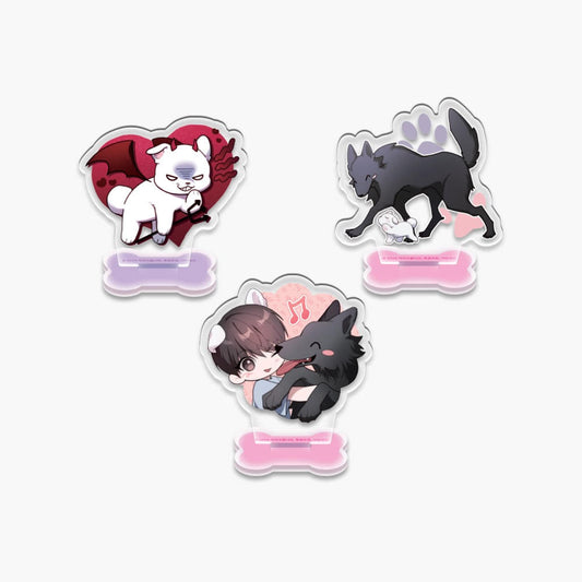 Paws & Claws Webtoon Character Acrylic Mini Stand - Official Collection Merchandise