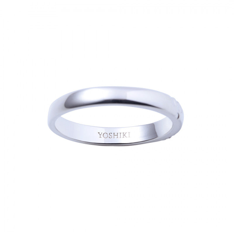 Official Hikaru ga Shinda Natsu Yoshiki Tsujinaka Anime Inspired Silver Ring