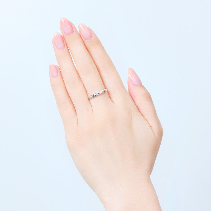 Official Hikaru ga Shinda Natsu Yoshiki Tsujinaka Anime Inspired Silver Ring