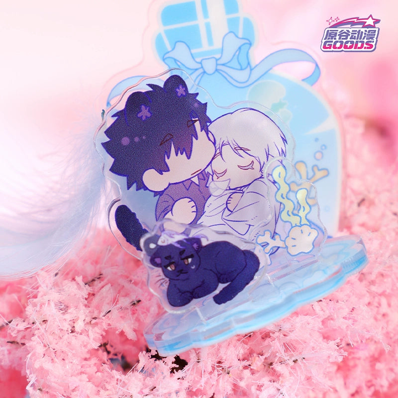 Haraya anime genuine lying puppy will be eaten love small theater series refrigerator magnet blind box peripherals