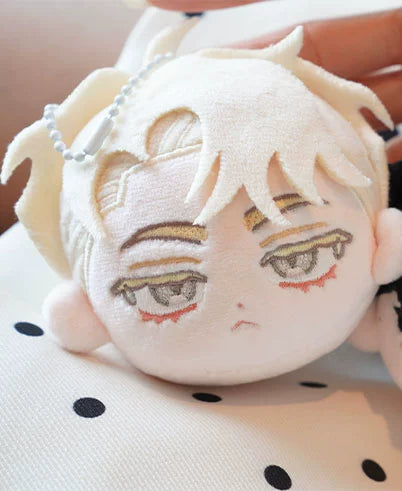 Pre-sale Liting Korean comic rose and champagne badge stand small card plush dumpling doll