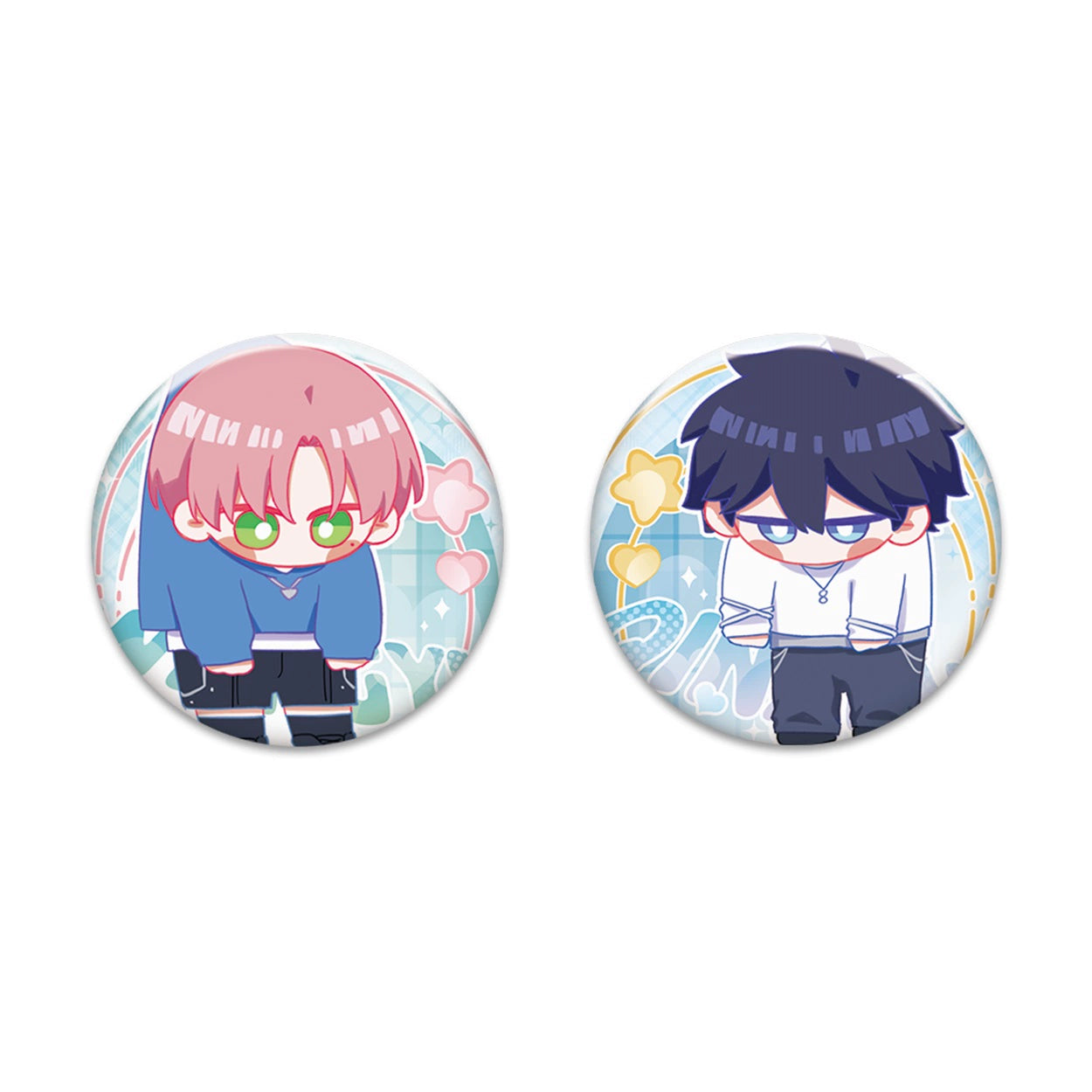 Pre-sale Li Ting The villain wants to rescue the sweet moment badge photo card blind draw Qin limit Wang Yi