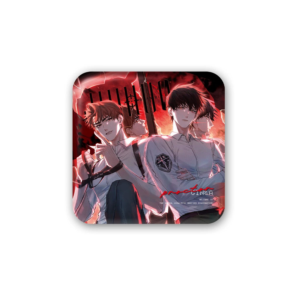 Pre-sale Li Ting Global College Entrance Examination Phase 4 Badge photo card color paper plush doll Qin Jiu Youyou