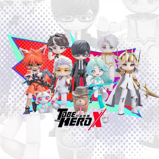 Bilibili NOVA ARTS Convex Hero X Animation Trust Sequence Series Q version movable blind box