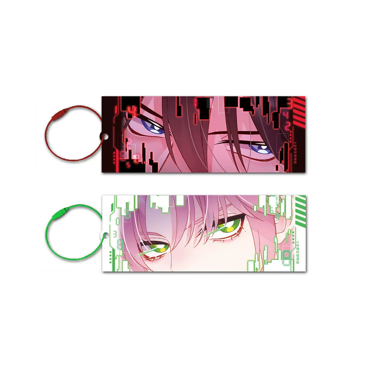 The spot Li Ting villain wants to rescue the Bingqin Summer ALL IN Set Badge Photo Card Pendant