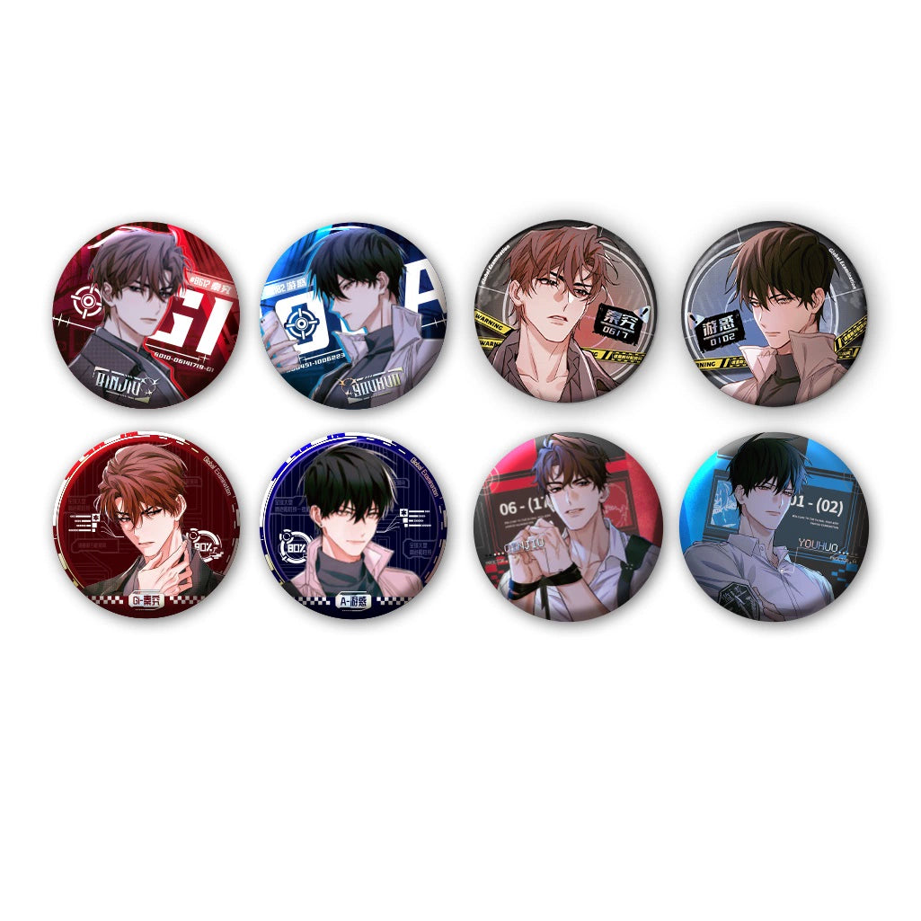 Pre-sale Li Ting Global College Entrance Examination Phase 4 Badge photo card color paper plush doll Qin Jiu Youyou