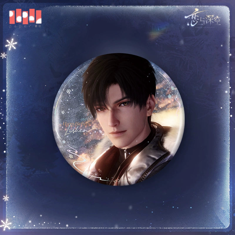 Li Shen's 2025 Birthday Collection Tinplate Badge Pre-sale