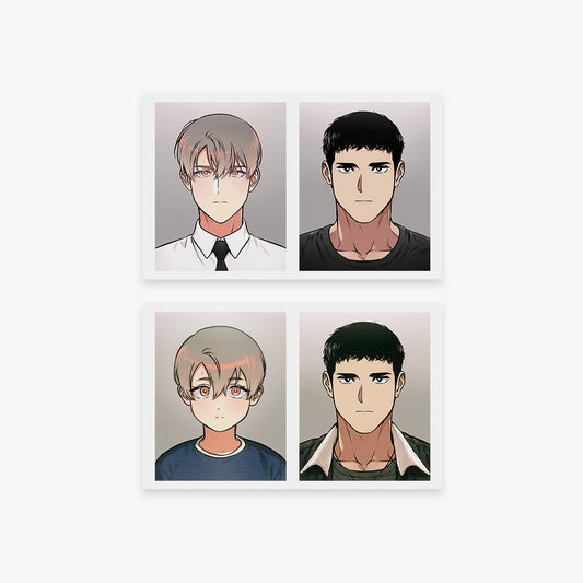 Official Codename: GHOST Webtoon Collectible ID Photo Set - Premium Fan Merchandise