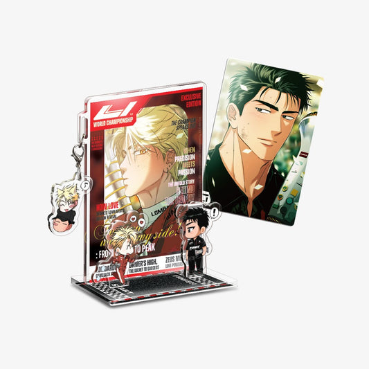 Driver's High Official Webtoon Photocard Stand Package with Exclusive Artwork