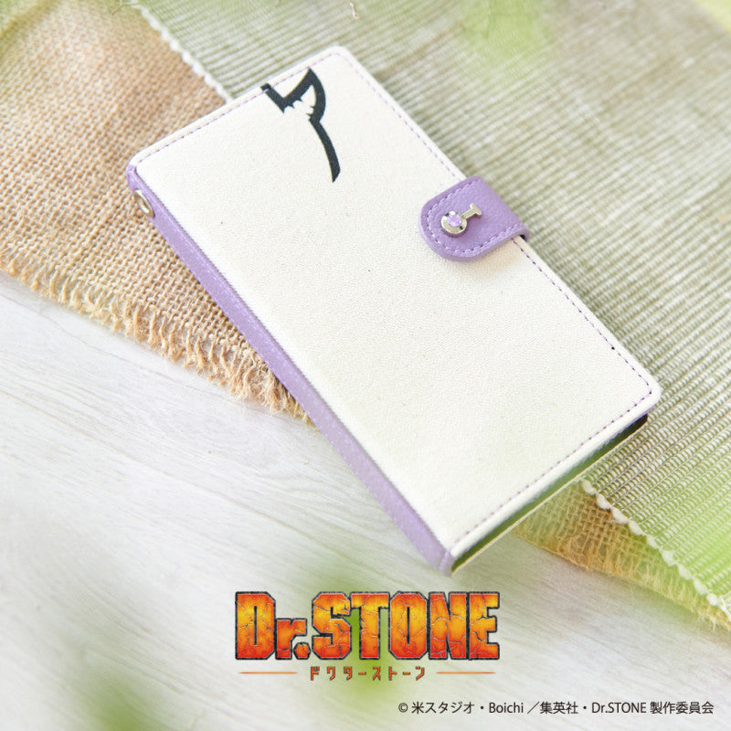 Dr.STONE Asagiri Gen Anime Smartphone Case Multi-Type with Cola Icon Emboss