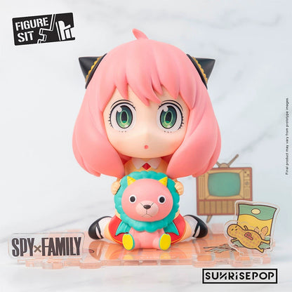 SUNRISEPOP spy play home Ania around cute Q cute sitting figure fashion toy doll gifts