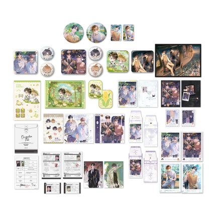 Pre-sale Li Ting Prisoned in the Eternal Night Time Prologue ALL IN Badge Colored Paper Refrigerator Magnet Gu Yunchi is warm