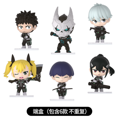 SUNRISEPOP Monster No. 8 Peripherals Cos Baoke Peripherals 3D Three-dimensional Character Q Version Character Blind Box Ornaments