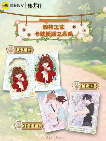 [New] collection card club quick to read comics and lying puppies will be eaten collectible card peripheral cards