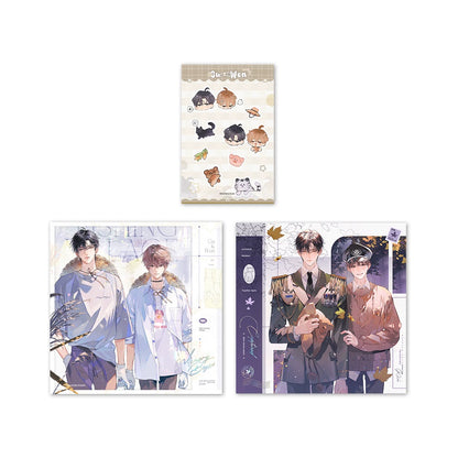 Pre-sale Li Ting Prisoned in the Eternal Night Time Prologue ALL IN Badge Colored Paper Refrigerator Magnet Gu Yunchi is warm
