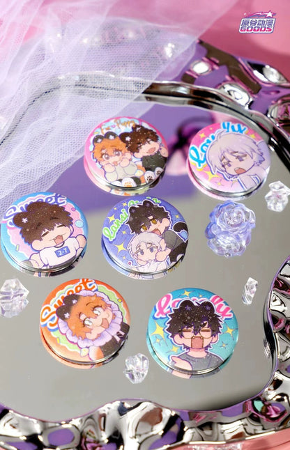 Haraya anime genuine authorized Kuniya lying puppy will be eaten jelly bean mini bar chirp badge millet