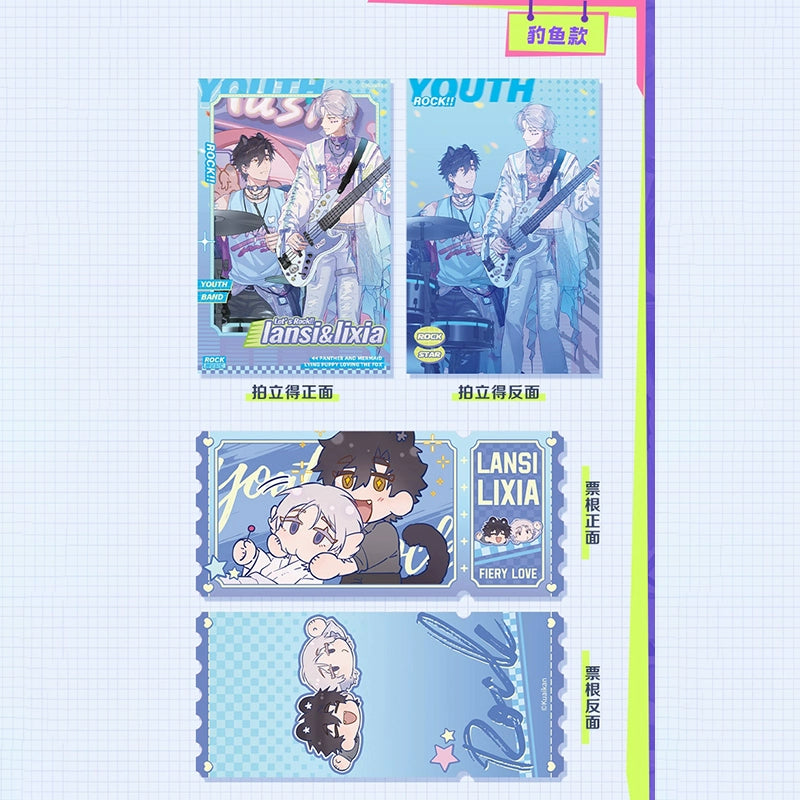 Look at the new product that the lying puppy will be eaten by the new product of the fiery throbbing series genuine peripheral badge colored paper
