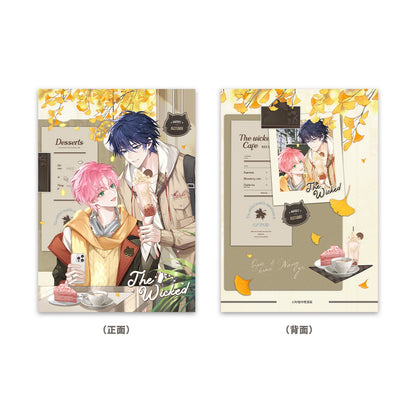 Pre-sale Li Ting The villain wants to rescue the sweet moment badge photo card blind draw Qin limit Wang Yi