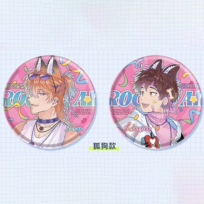 Look at the new product that the lying puppy will be eaten by the new product of the fiery throbbing series genuine peripheral badge colored paper