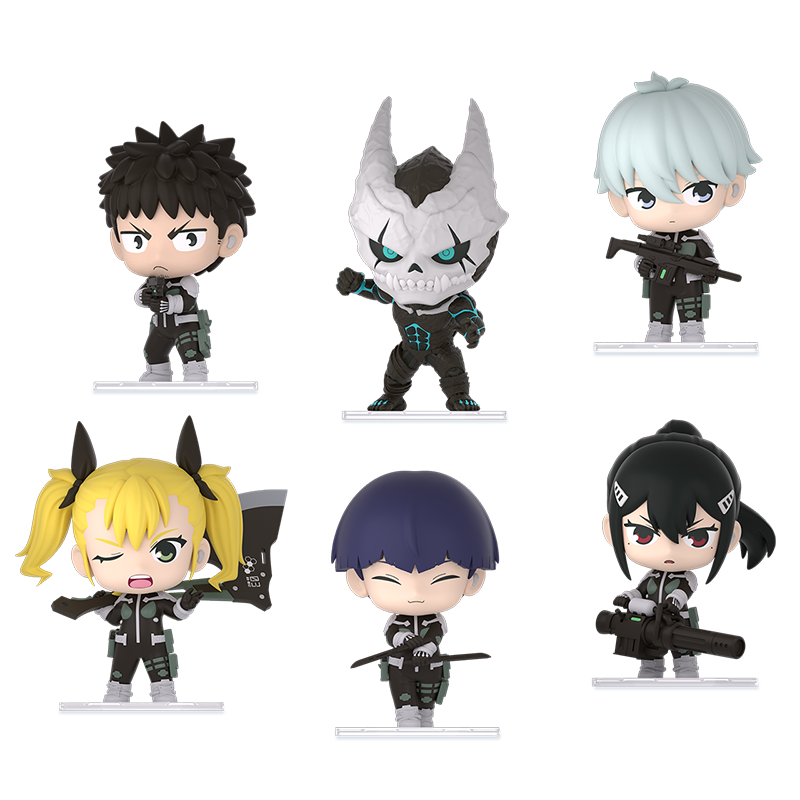 SUNRISEPOP Monster No. 8 Peripherals Cos Baoke Peripherals 3D Three-dimensional Character Q Version Character Blind Box Ornaments