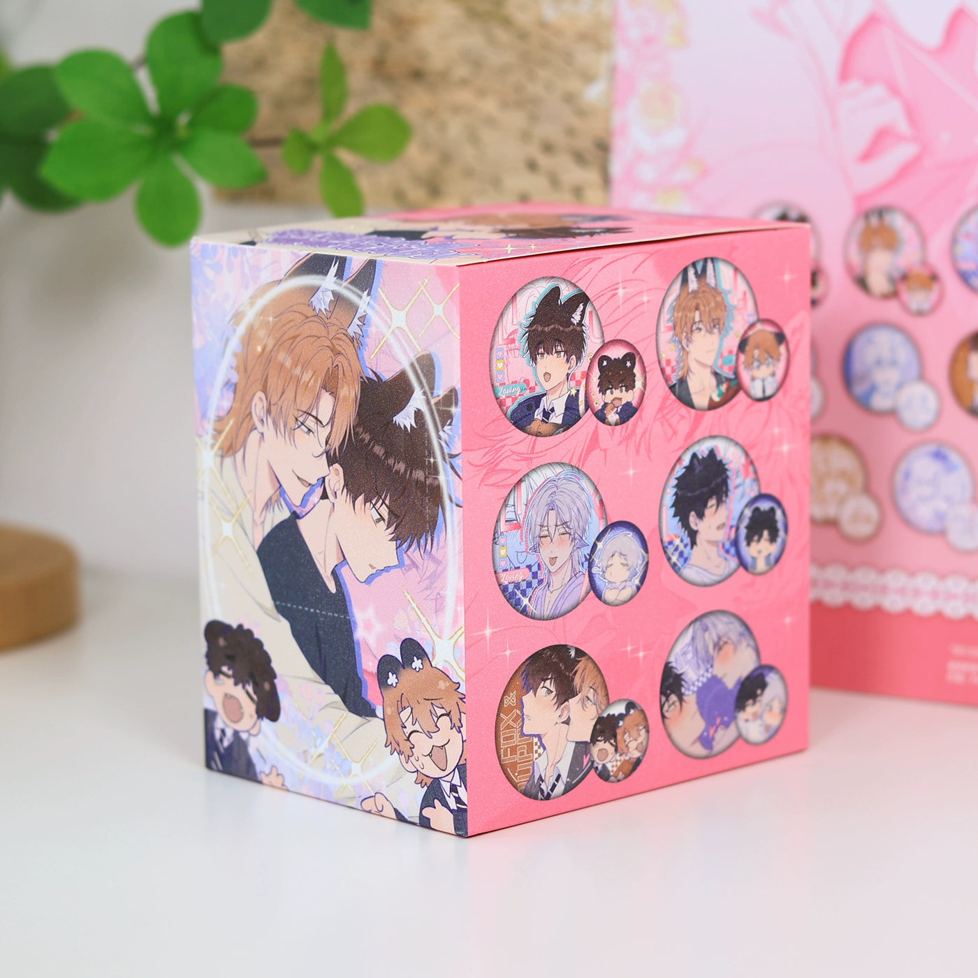 Badge combination blind bag quick to read novel anime genuine official week lying puppy will be eaten millet bar