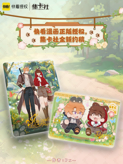 [New] collection card club quick to read comics and lying puppies will be eaten collectible card peripheral cards
