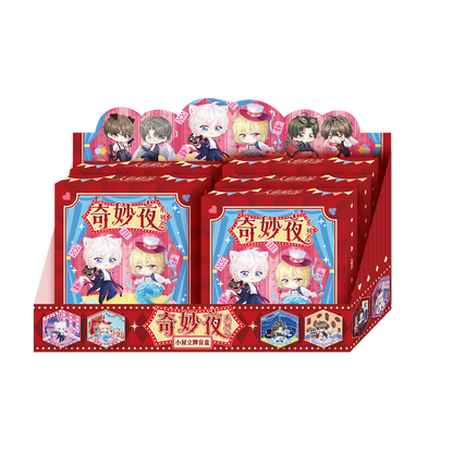 Pre-sale mermaid fall wonderful night series cabin stack Jenga stand blind box quick look at the official genuine peripherals of the comics