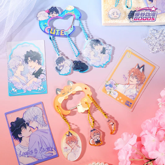 Haraya anime genuine authorized lying puppy will be eaten - apple pudding series keychain blind box