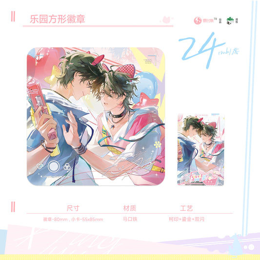 Pre-sale cherry blossom collection after school and wait for my original derivative authorization genuine peripheral park crush outing bar color paper
