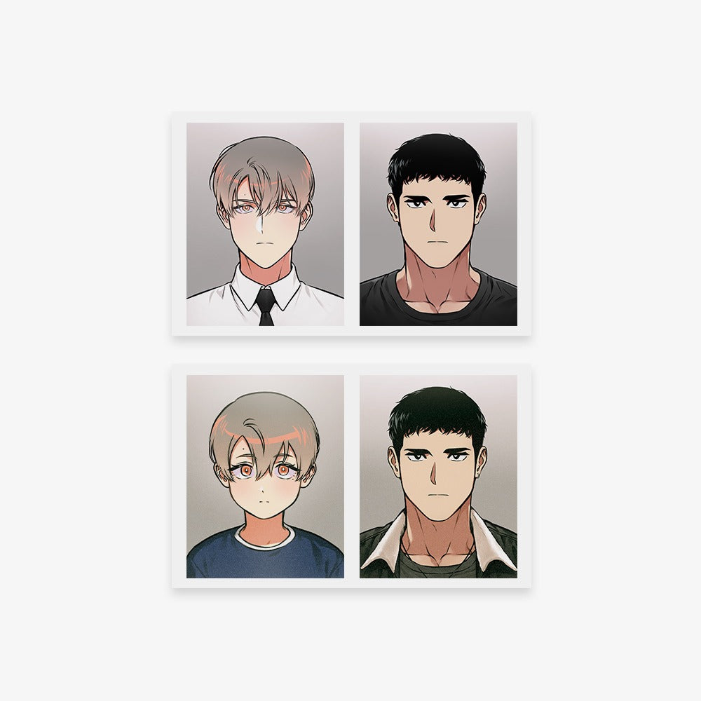 Official Codename: GHOST Webtoon Collectible ID Photo Set - Premium Fan Merchandise