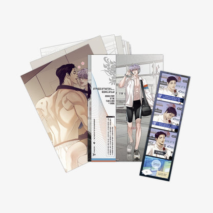 Official Pearl Boy Team Lezhin Behind-the-Scenes Collectible Postcard Set