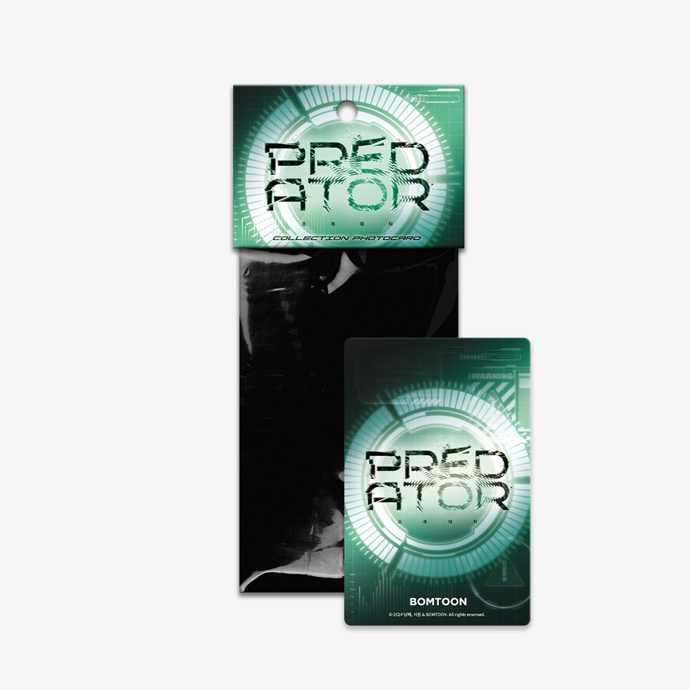 PREDATOR Official Webtoon Collection Photo Cards Set - Exclusive Merchandise